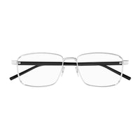 SL 666 Silver metal Optical Frames - Shiny Silver