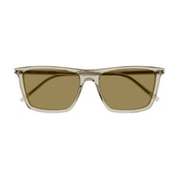 SL 668 Beige recycled acetate Sunglasses - Shiny Transparent Beige