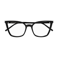 SL 669 Black recycled acetate Optical Frames - Shiny Black