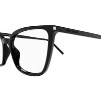 SL 669 Black recycled acetate Optical Frames - Shiny Black