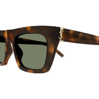 SL M131 Havana recycled acetate Sunglasses - Shiny Havana
