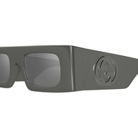GG1646S Grey injection Sunglasses - Shiny Metallic & Dark Ruthenium