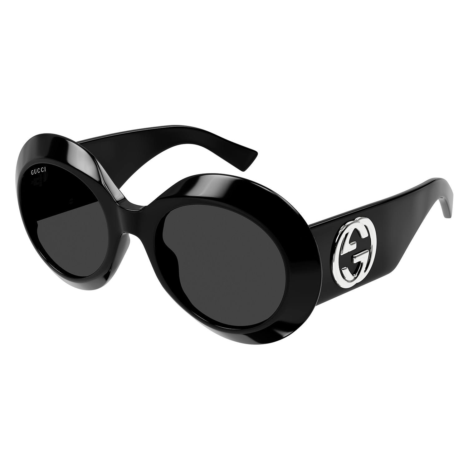 GG1647S Black recycled acetate Sunglasses - Shiny Black