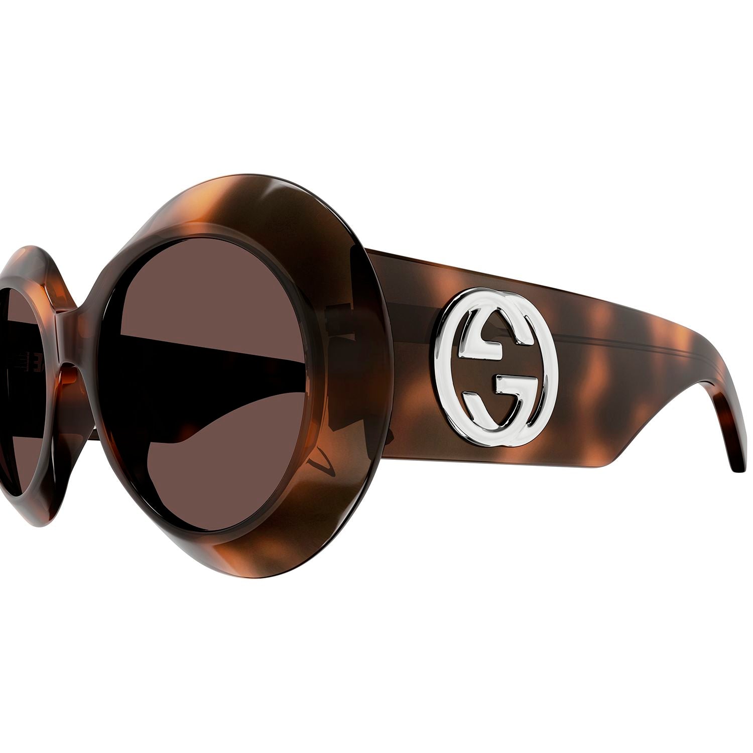 GG1647S Havana recycled acetate Sunglasses - Shiny Havana
