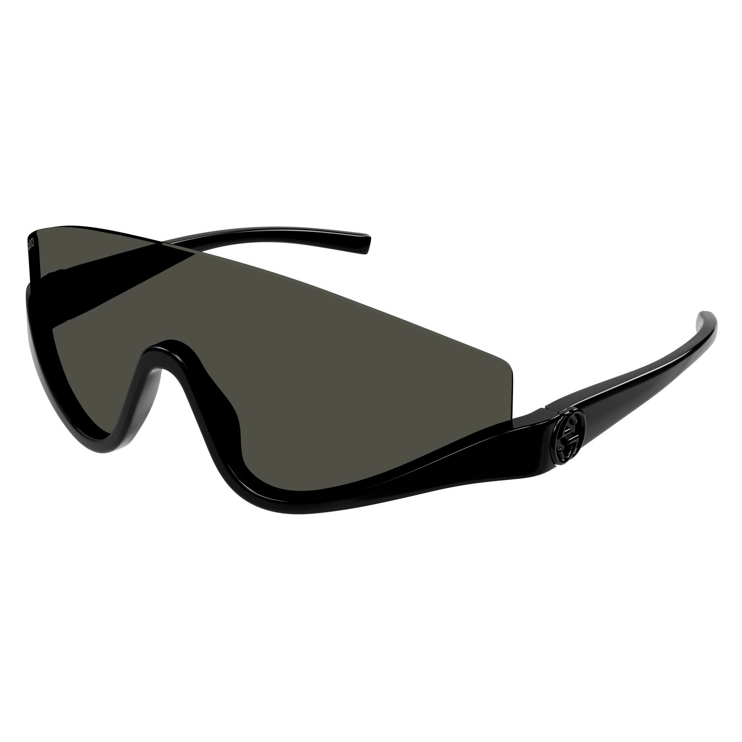 GG1650S Black injection Sunglasses - Shiny Black