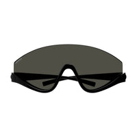 GG1650S Black injection Sunglasses - Shiny Black