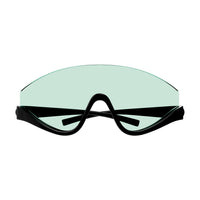GG1650S Black injection Sunglasses - Shiny Black