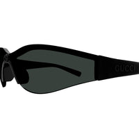 GG1651S Black injection Sunglasses - Shiny Black