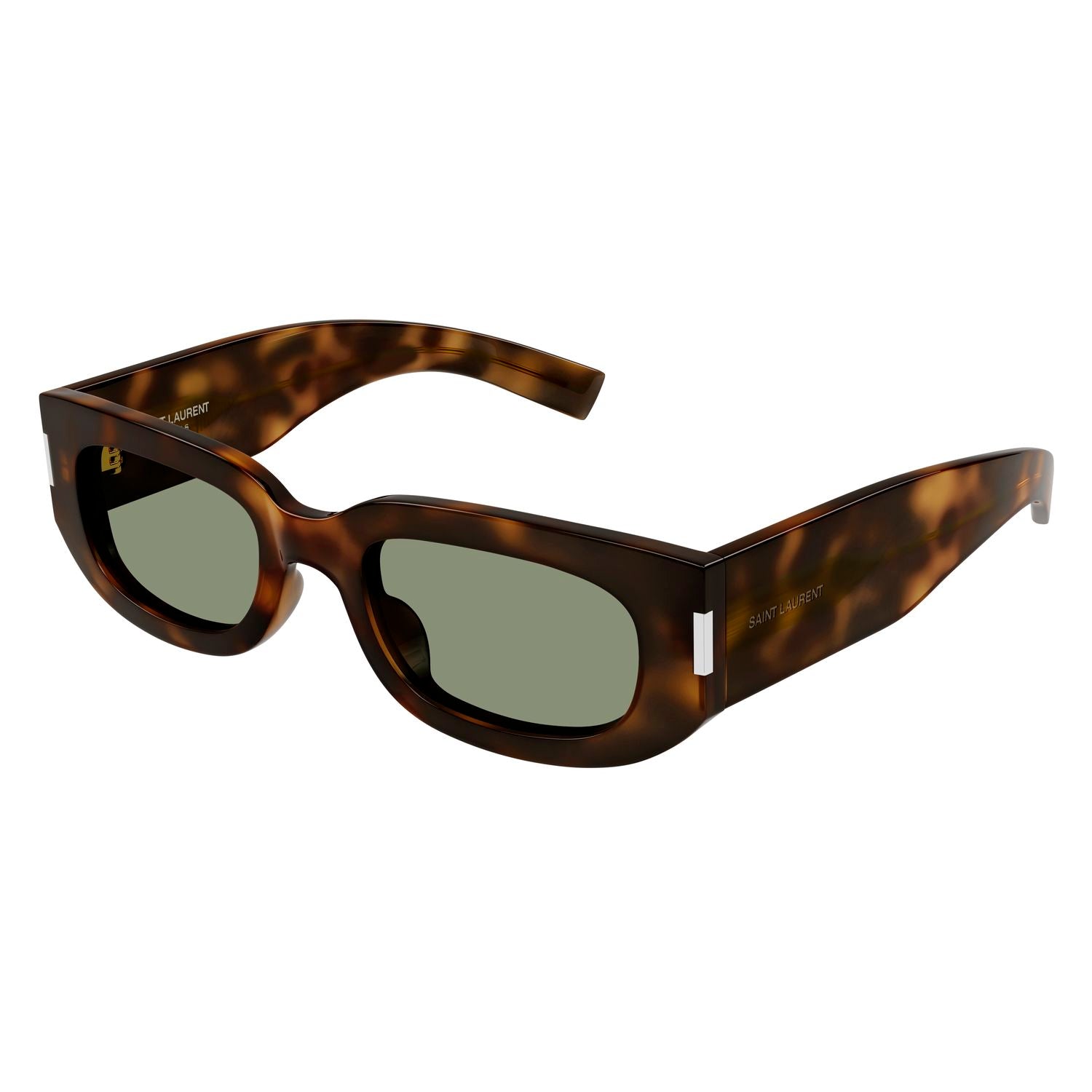 SL 697 Havana recycled acetate Sunglasses - Shiny Havana