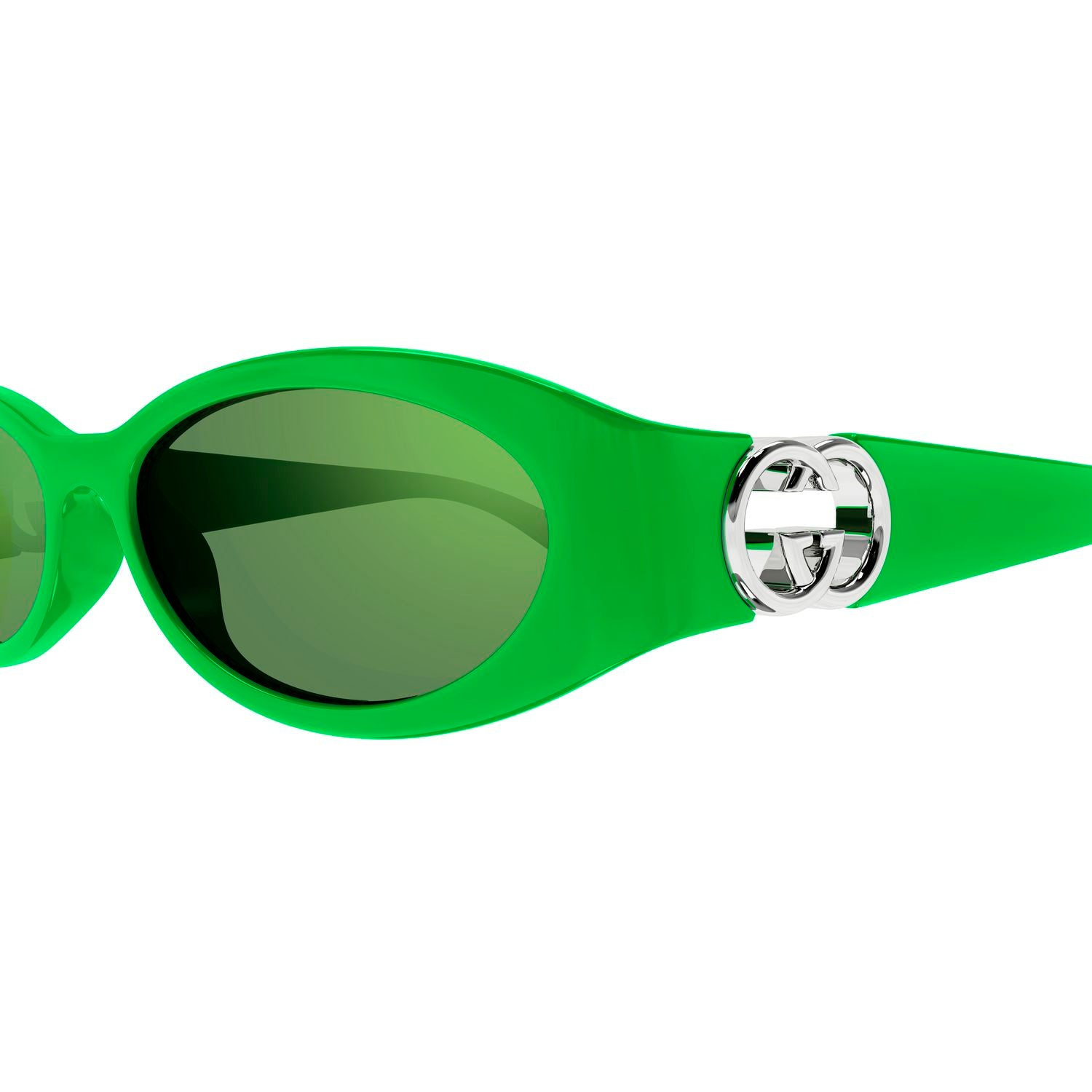 GG1660S Green injection Sunglasses - Shiny Green