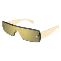 AA0083S Gold metal Sunglasses - Shiny Gold