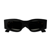 GG1754S Black recycled acetate Sunglasses - Shiny Solid Black