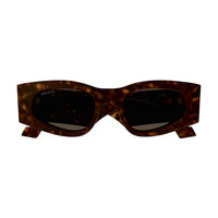 GG1754S Havana recycled acetate Sunglasses - Shiny Dark Havana