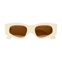 GG1754S Ivory recycled acetate Sunglasses - Shiny Solid Ivory