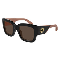 GG1663S Black recycled acetate Sunglasses - Shiny Black