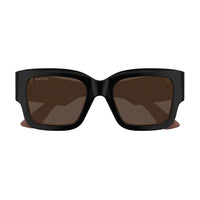 GG1663S Black recycled acetate Sunglasses - Shiny Black