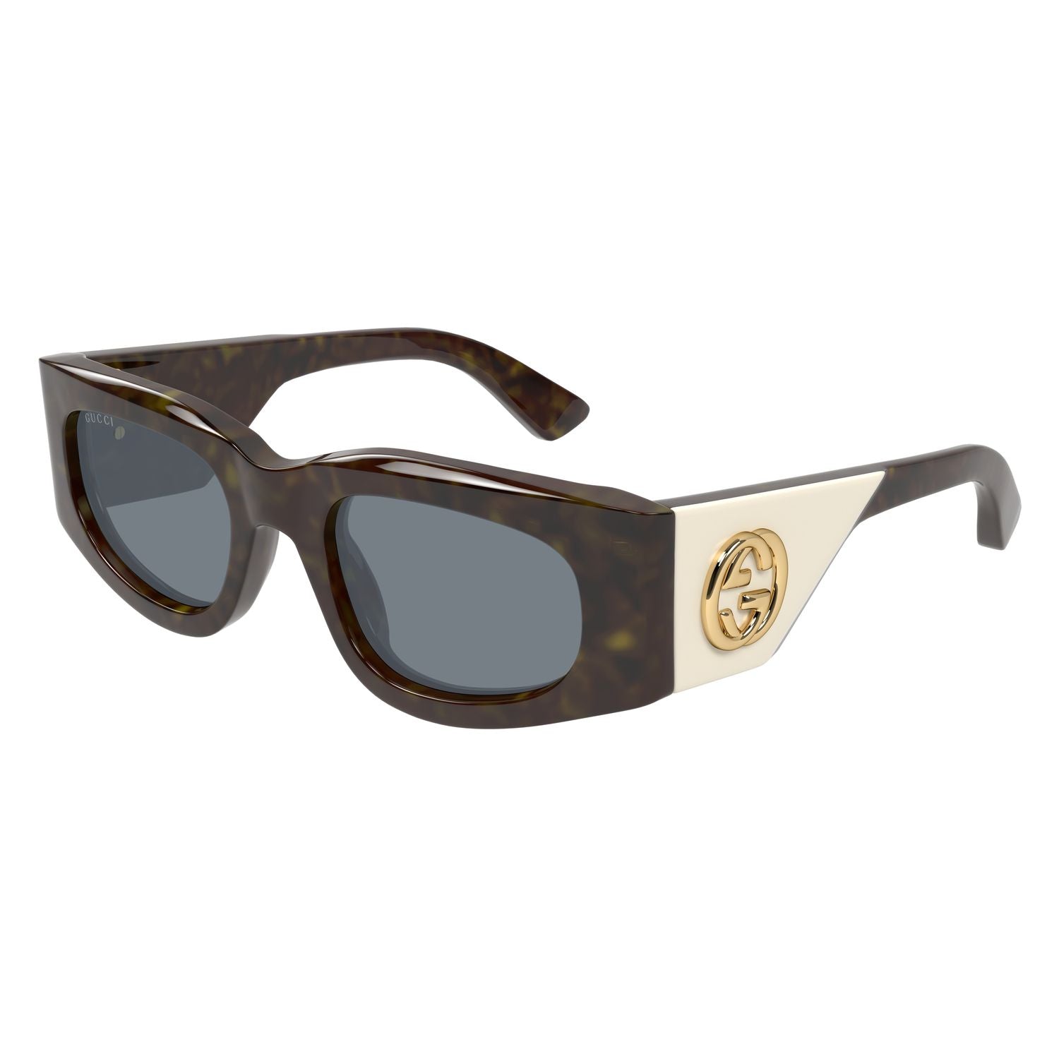 GG1664S Havana recycled acetate Sunglasses - Shiny Havana
