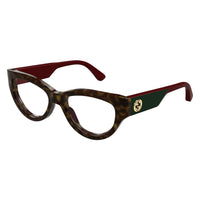 GG1665O Havana recycled acetate Optical Frames - Shiny Havana