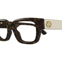 GG1666O Havana recycled acetate Optical Frames - Shiny Havana