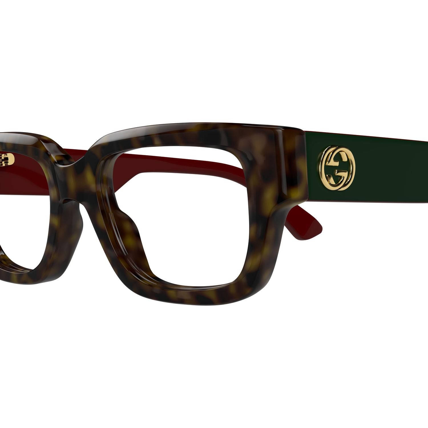 GG1666O Havana recycled acetate Optical Frames - Shiny Havana