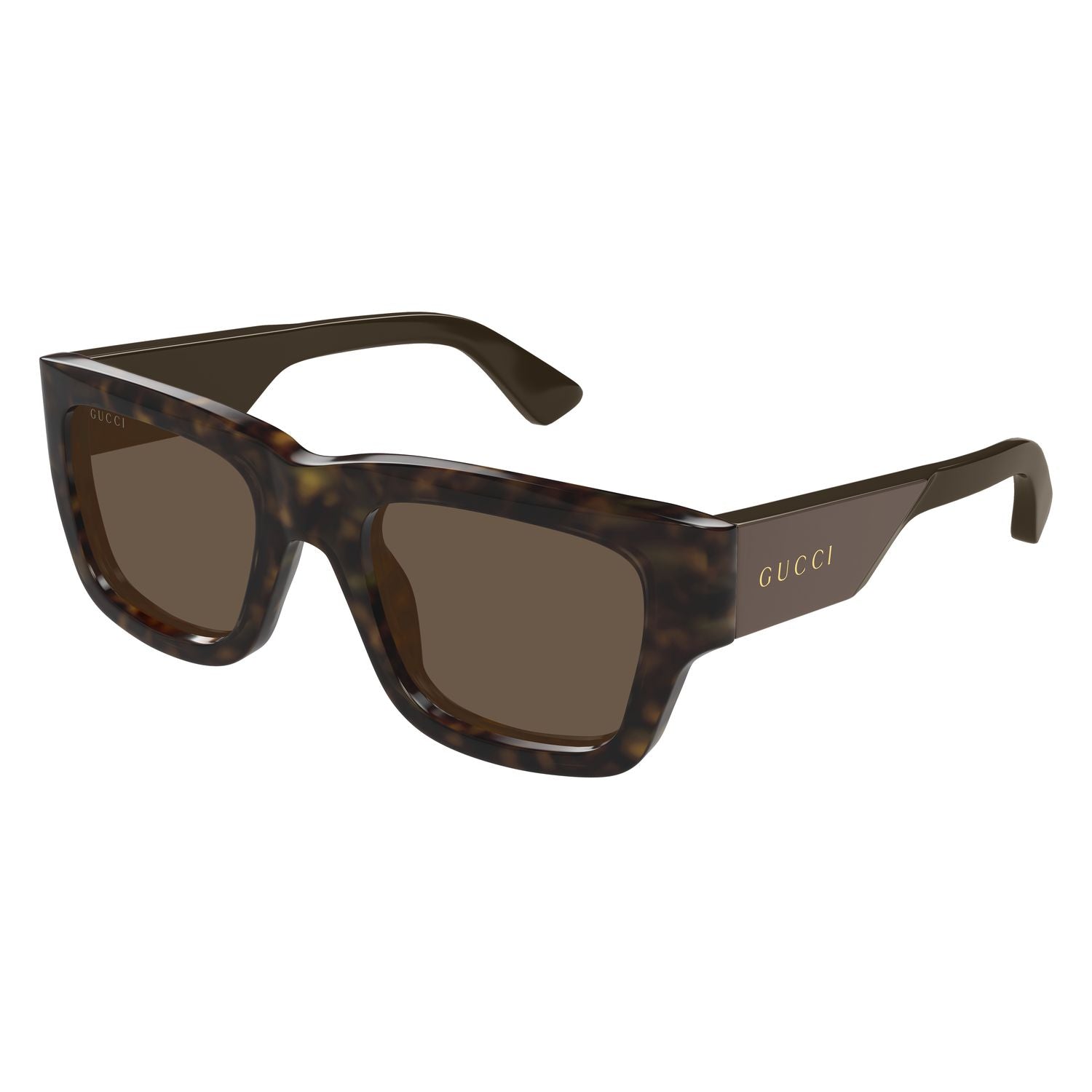 GG1668S Havana recycled acetate Sunglasses - Shiny Havana