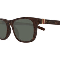 GG1671S Brown recycled acetate Sunglasses - Shiny Dark Brown Radica