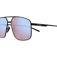 GG1676S Black metal Sunglasses - Shiny Black