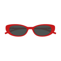 GG1680S Red injection Sunglasses - Shiny Solid Red