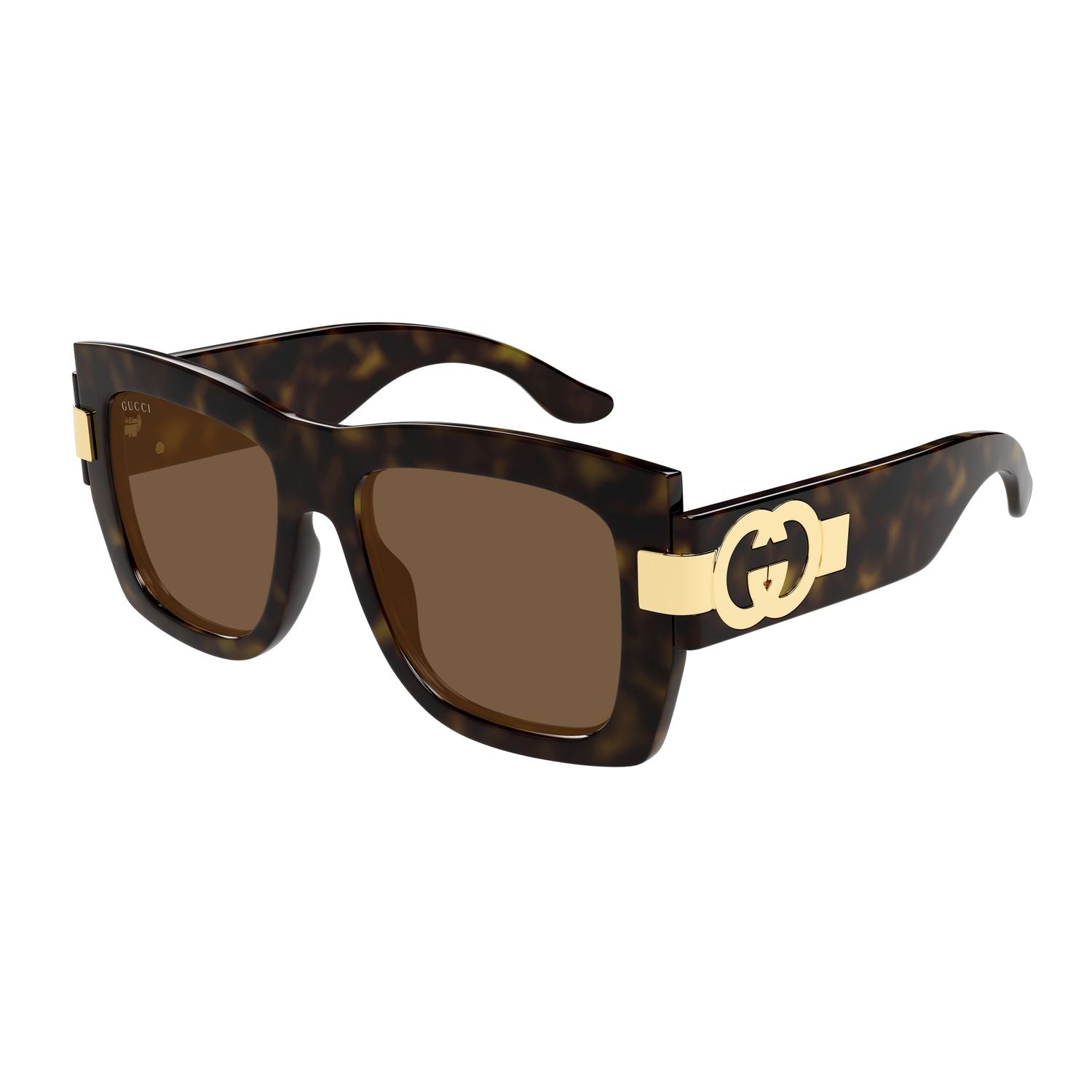 GG1688S Havana injection Sunglasses - Shiny Havana
