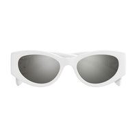 GG1691S White injection Sunglasses - Shiny Off White