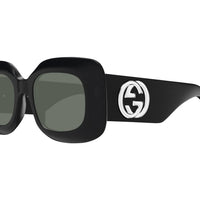 GG1695S Black recycled acetate Sunglasses - Shiny Black