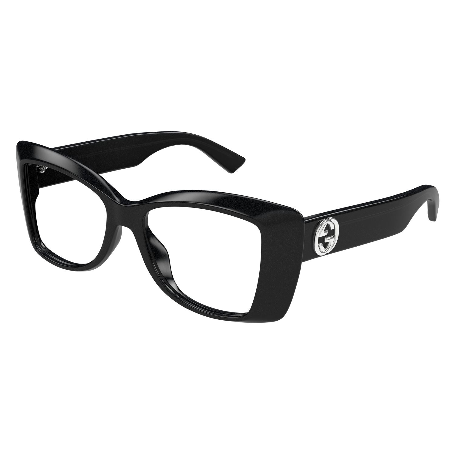 GG1697O Black recycled acetate Optical Frames - Shiny Black