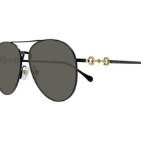 GG1698S Black metal Sunglasses - Shiny Black