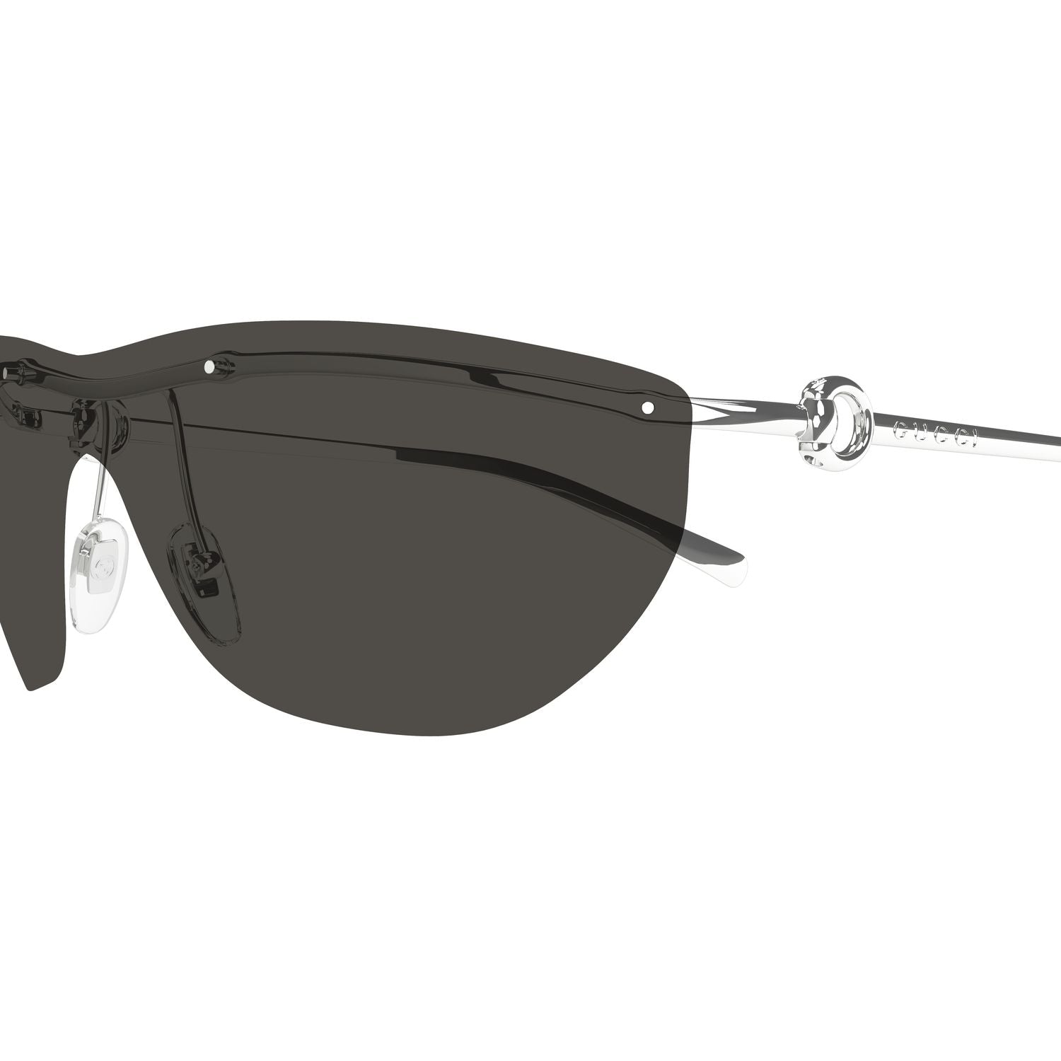 GG1700S Silver metal Sunglasses - Shiny Silver