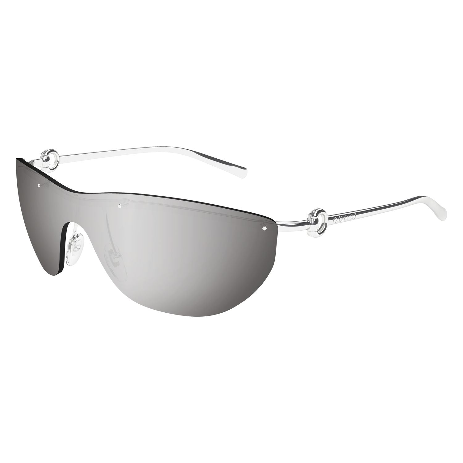 GG1700S Silver metal Sunglasses - Shiny Silver