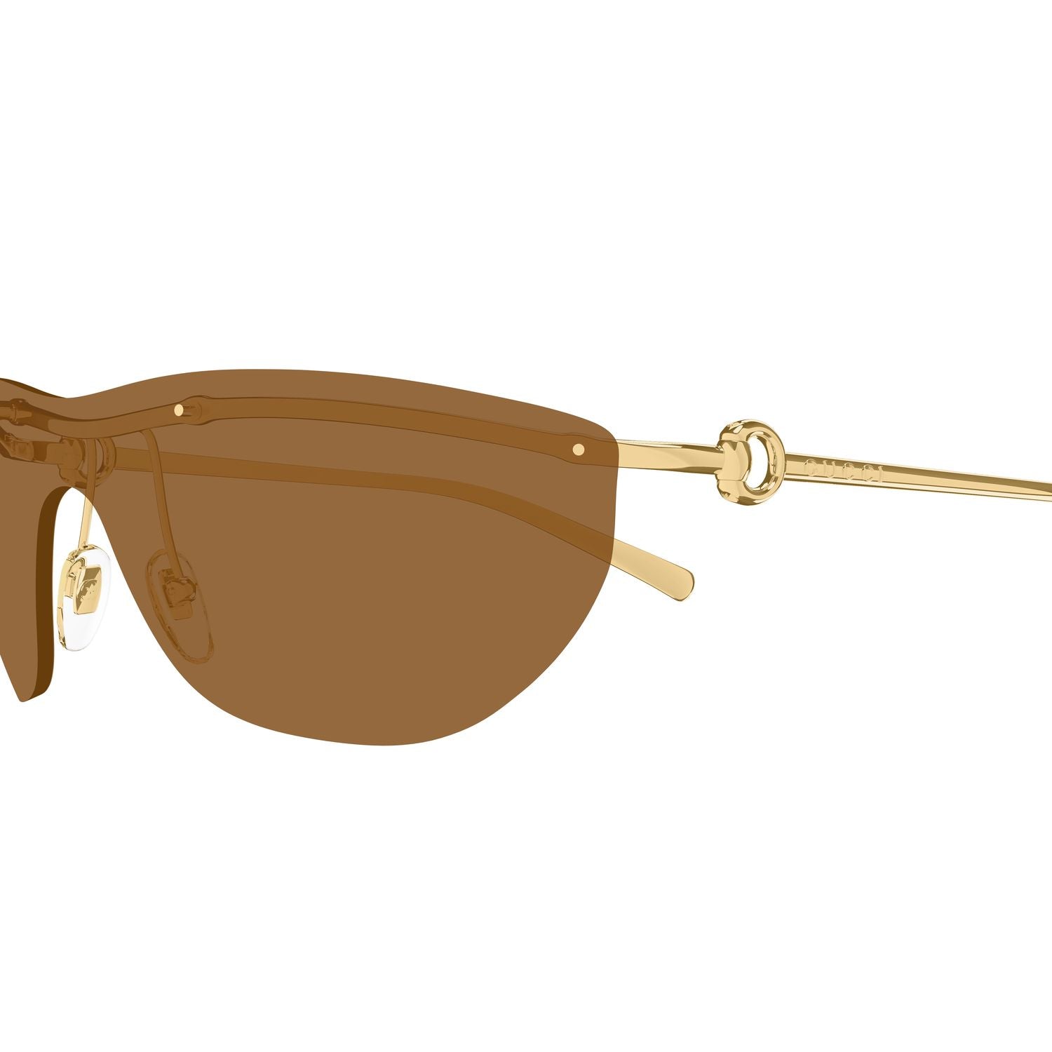 GG1700S Gold metal Sunglasses - Shiny Gold