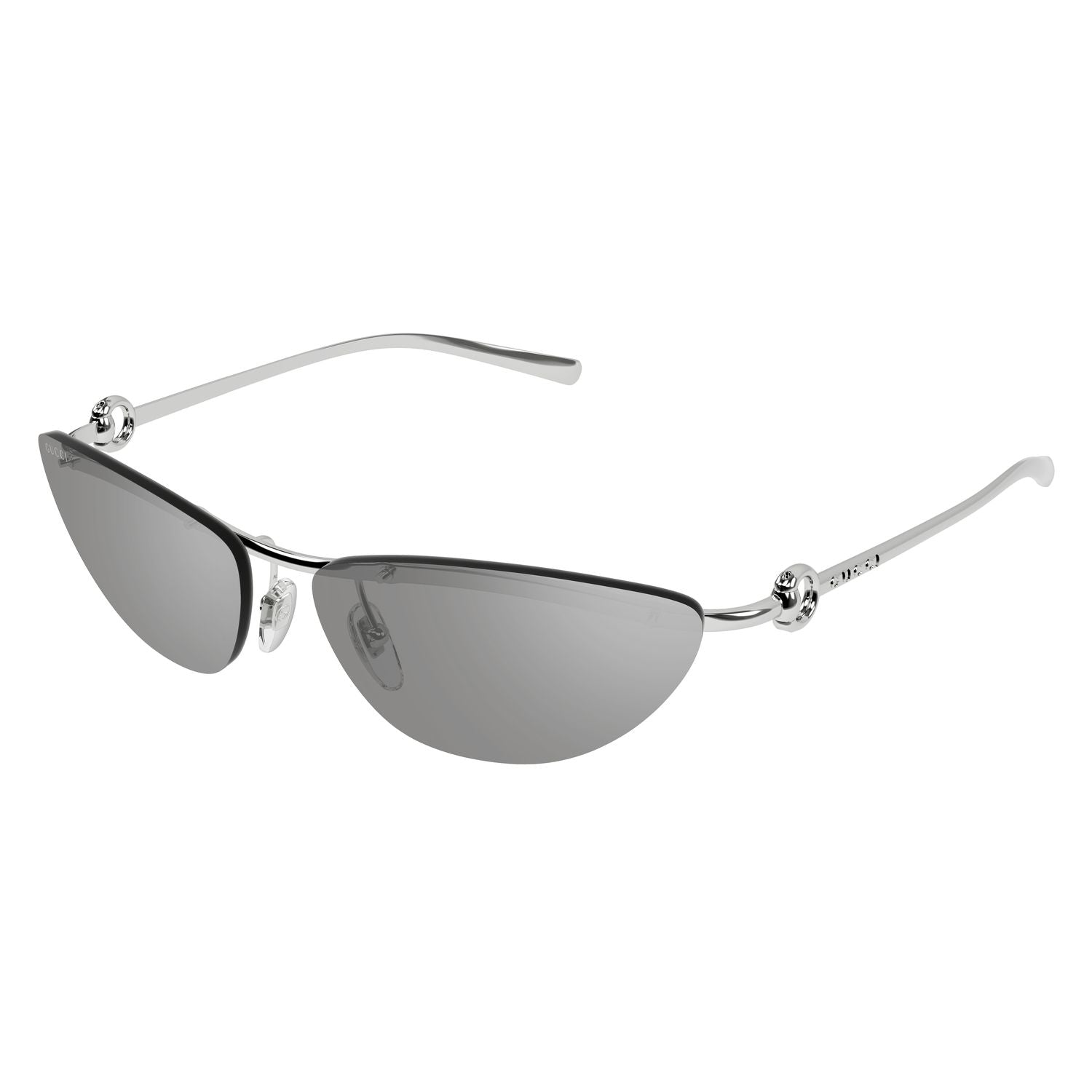 GG1701S Silver metal Sunglasses - Shiny Silver