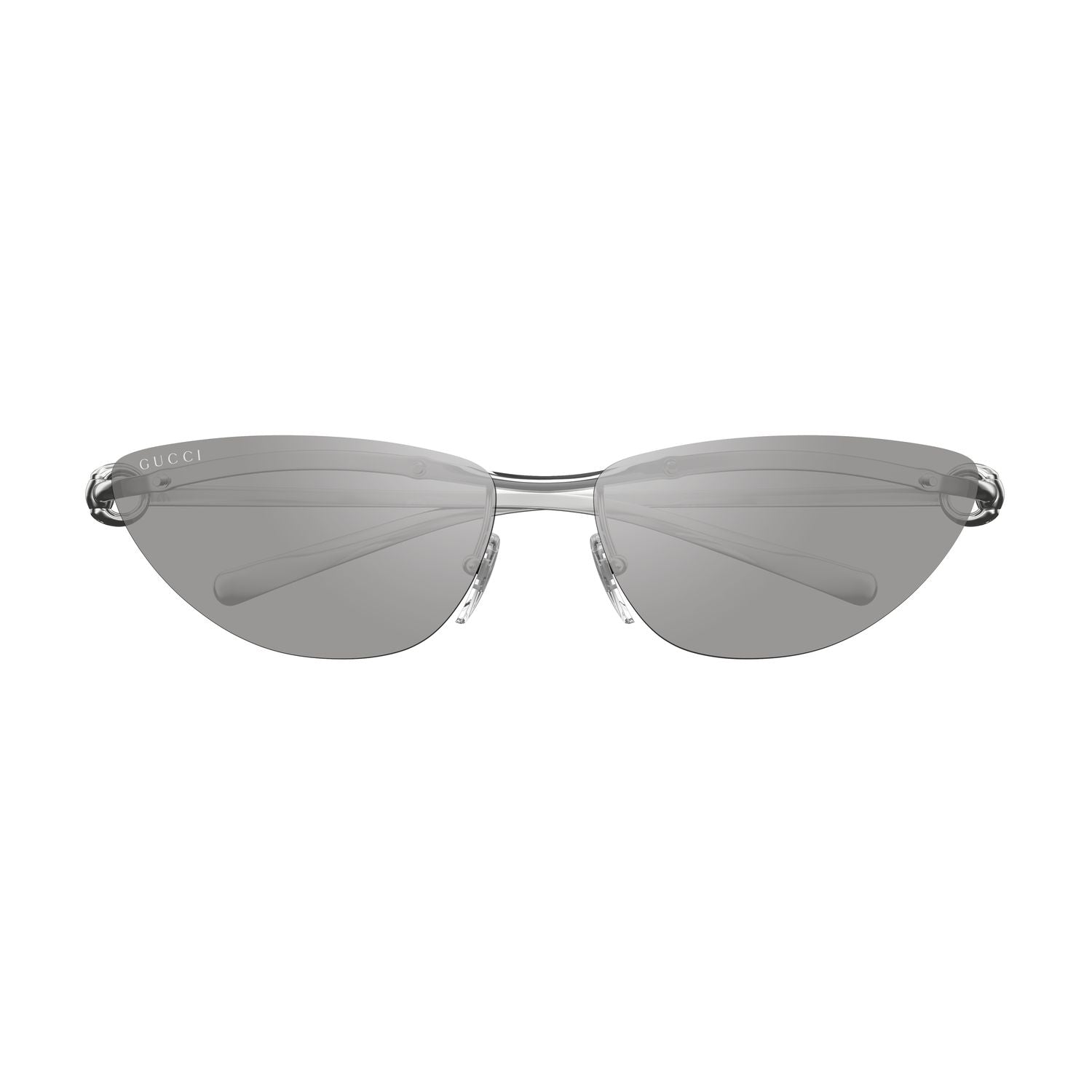 GG1701S Silver metal Sunglasses - Shiny Silver
