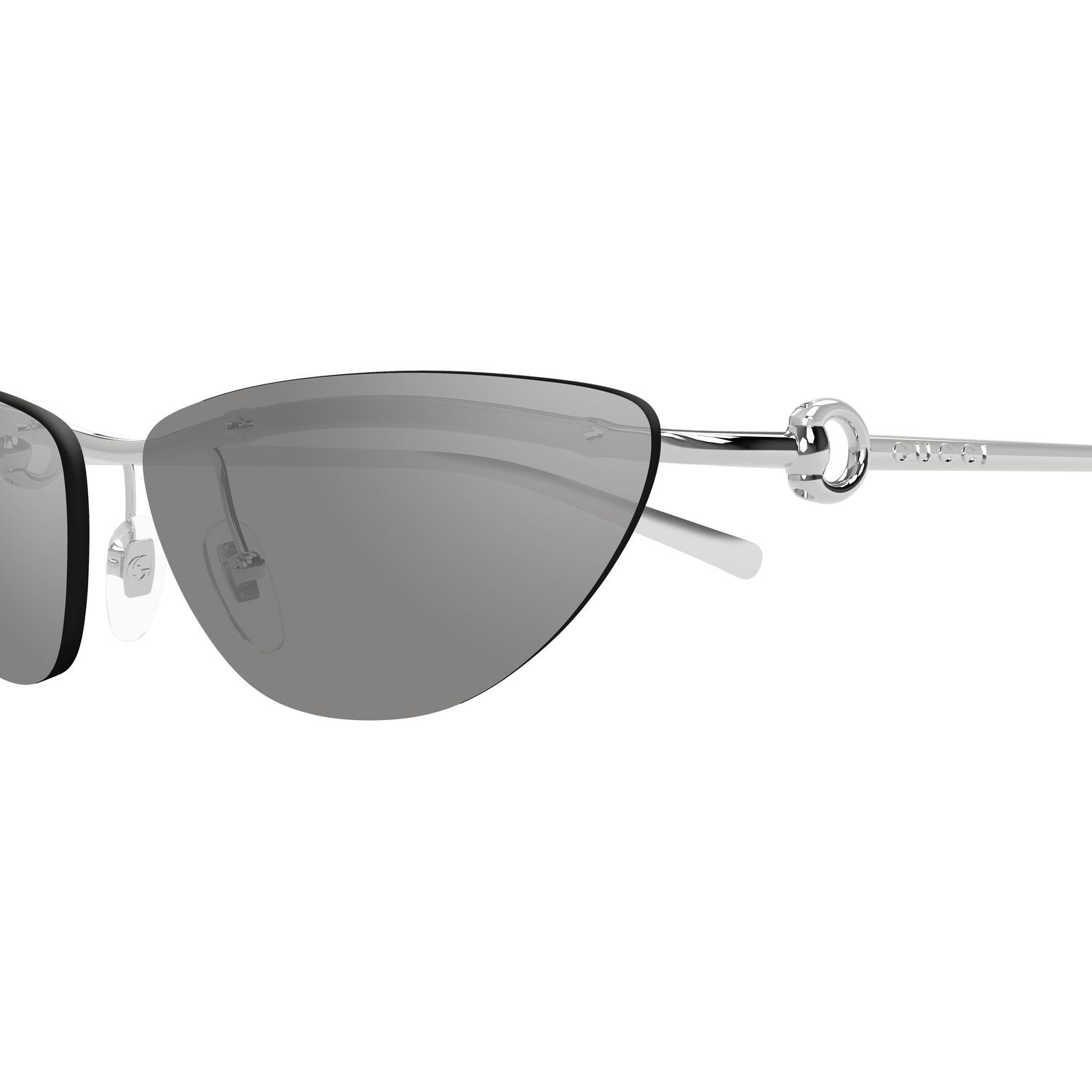 GG1701S Silver metal Sunglasses - Shiny Silver