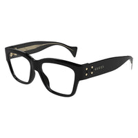 GG1705O Black recycled acetate Optical Frames - Shiny Solid Black