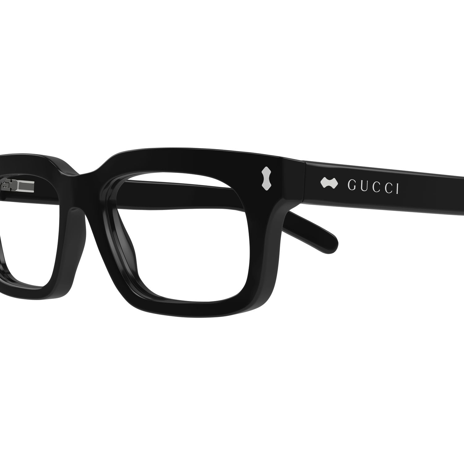 GG1711S Black recycled acetate Sunglasses - Shiny Black