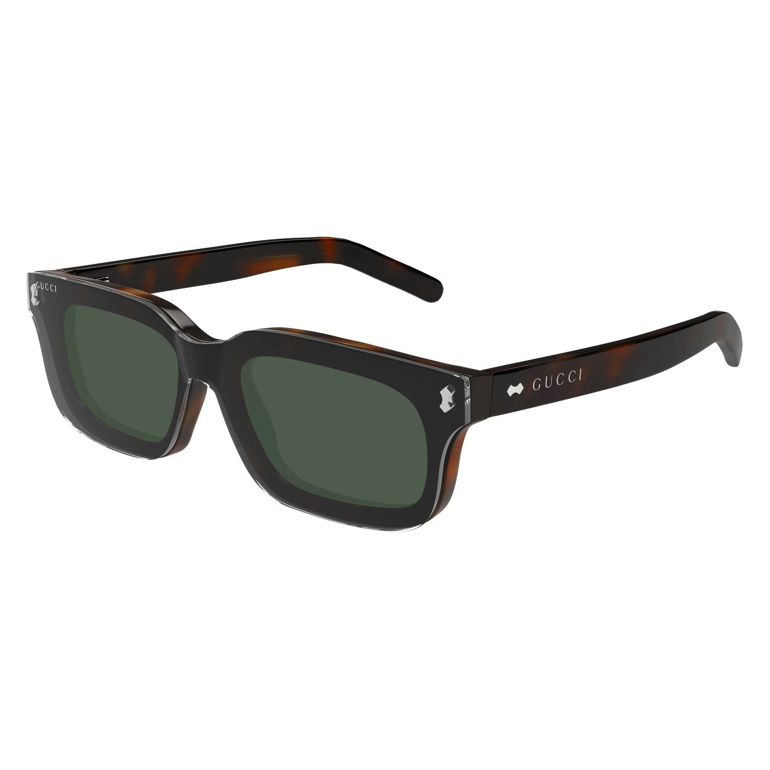 GG1711S Havana recycled acetate Sunglasses - Shiny Havana