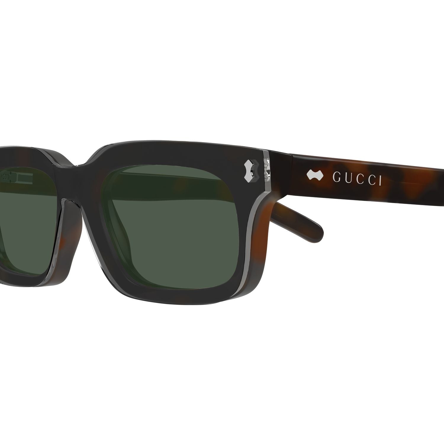 GG1711S Havana recycled acetate Sunglasses - Shiny Havana