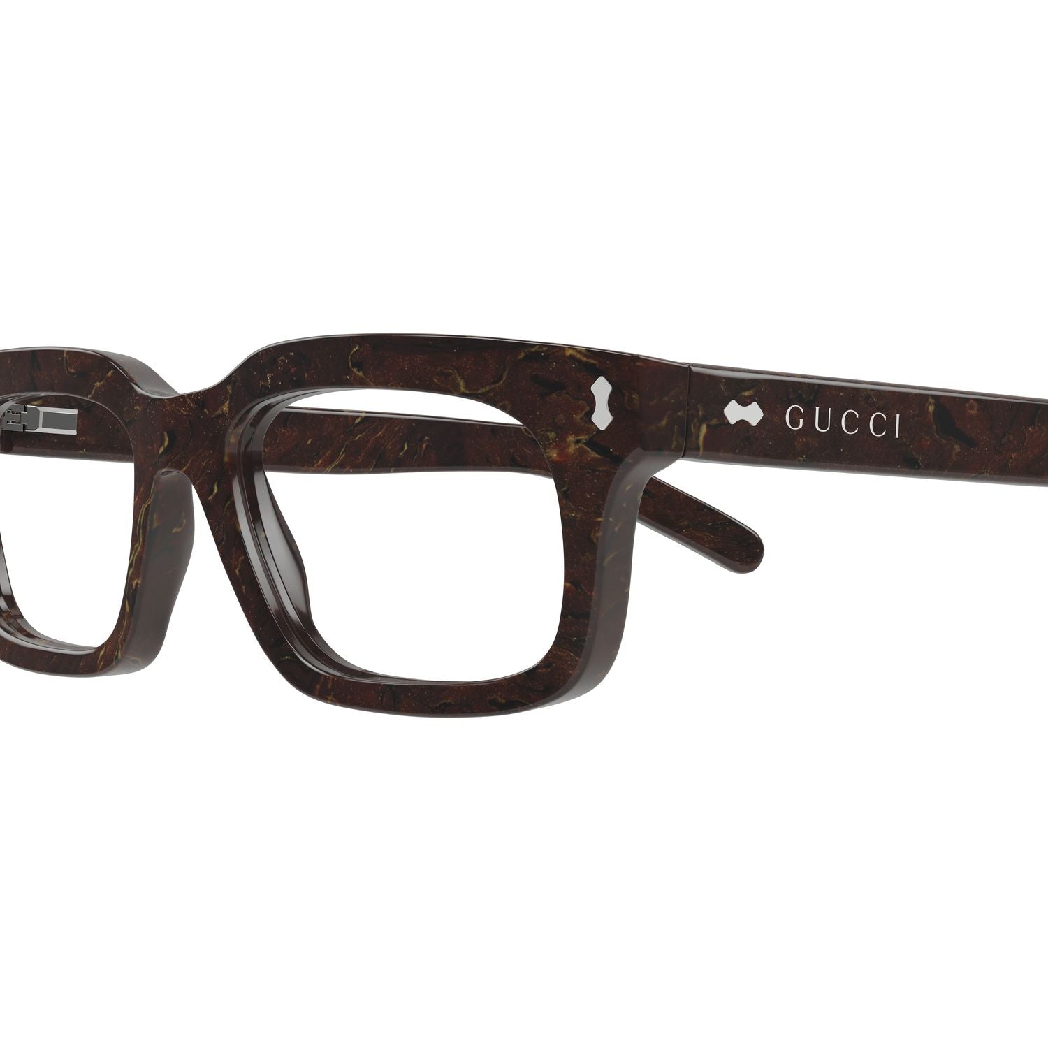GG1711S Brown recycled acetate Sunglasses - Shiny Brown