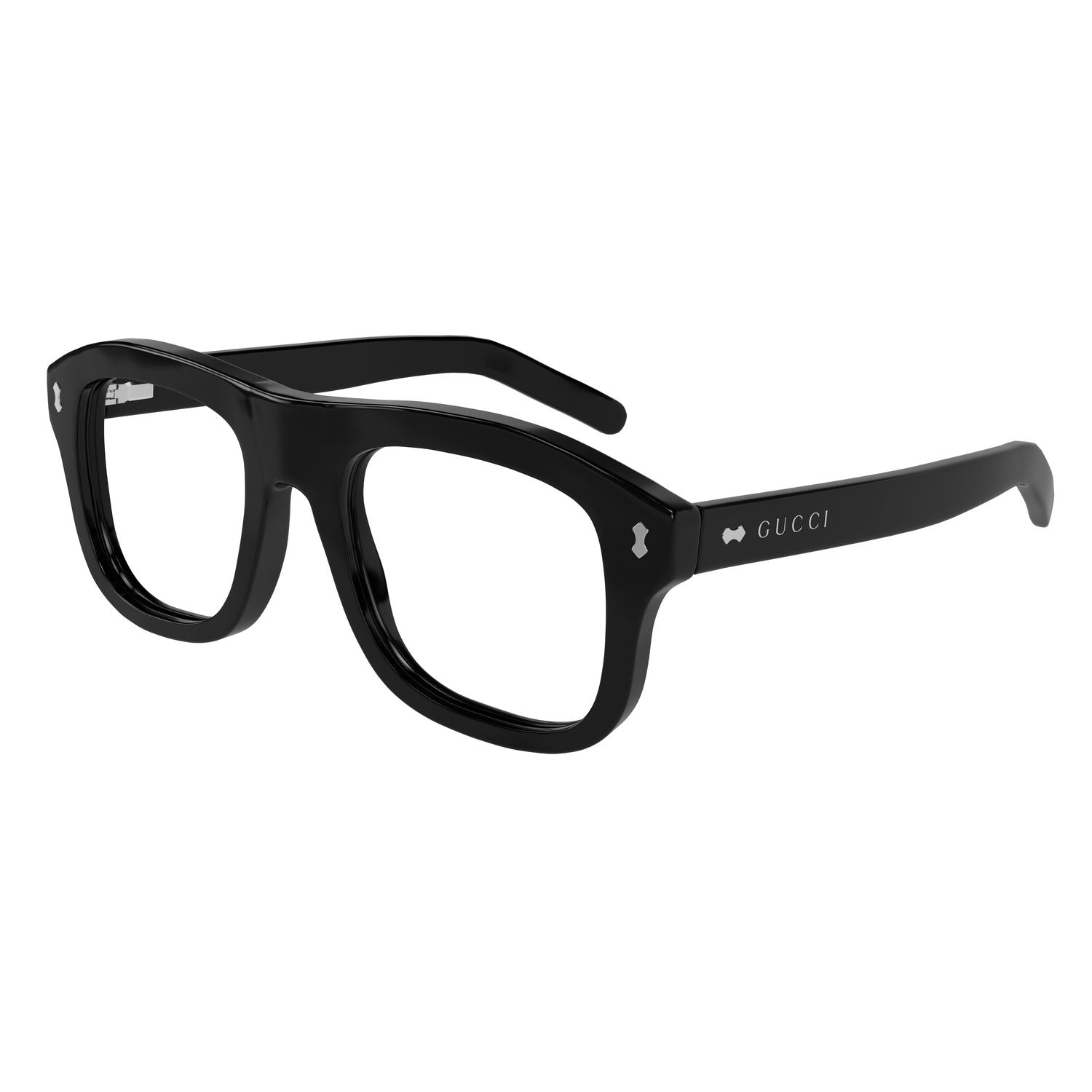 GG1712S Black recycled acetate Sunglasses - Shiny Black