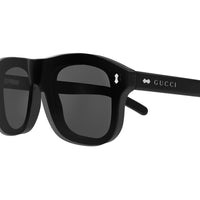 GG1712S Black recycled acetate Sunglasses - Shiny Black