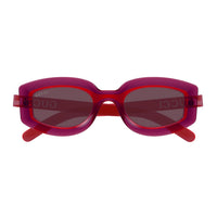 GG1719S Red injection Sunglasses - Shiny Transparent Red