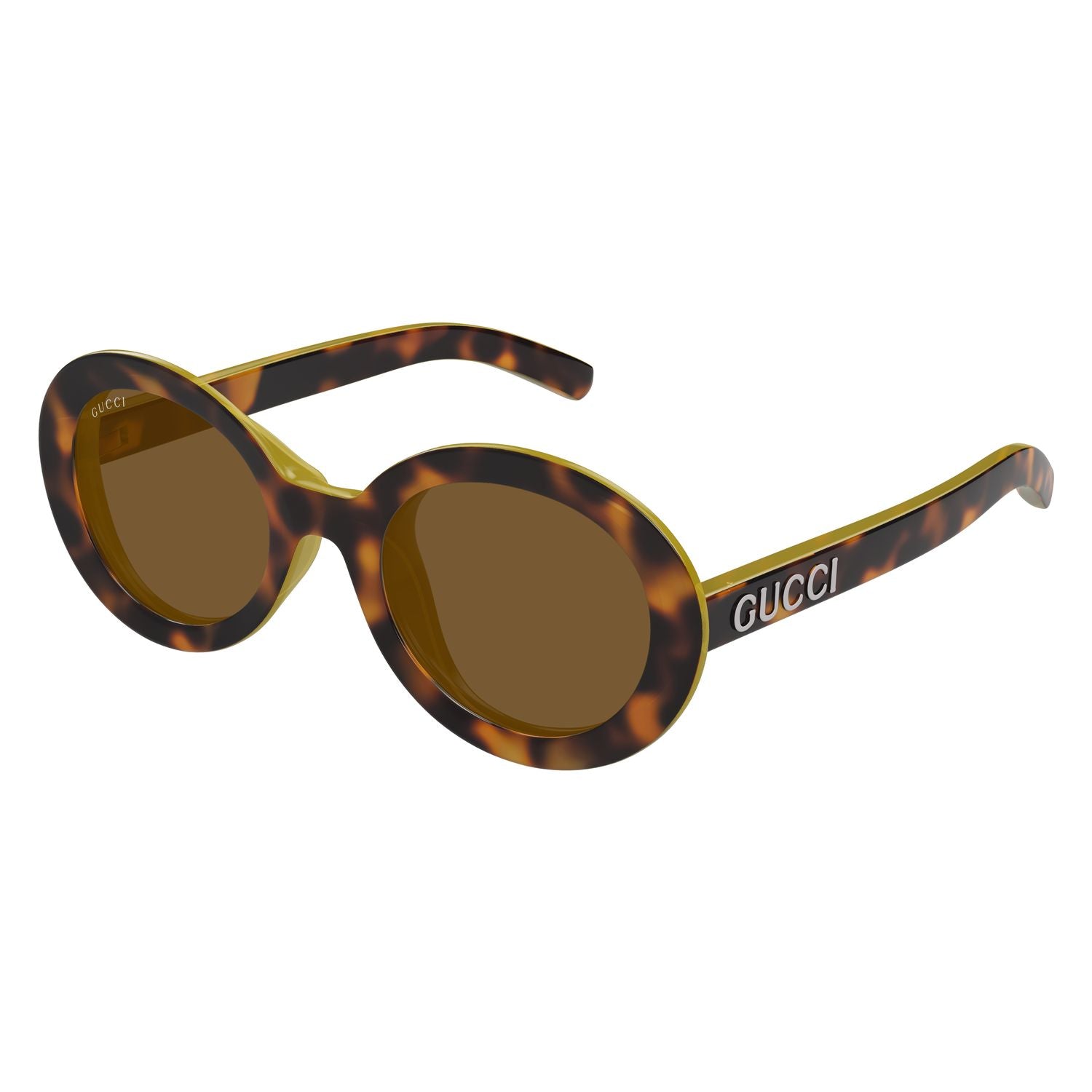 GG1722SA Havana injection Sunglasses - Shiny Havana