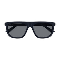 GG1726S Blue recycled acetate Sunglasses - Shiny Solid Dark Blue