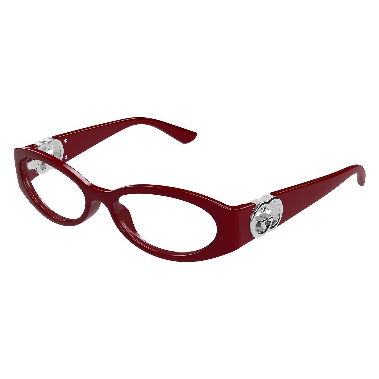 GG1693O Burgundy injection Optical Frames - Shiny Burgundy